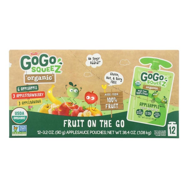 72-PACK OF APPLESAUCE VARIETY SQUEEZE