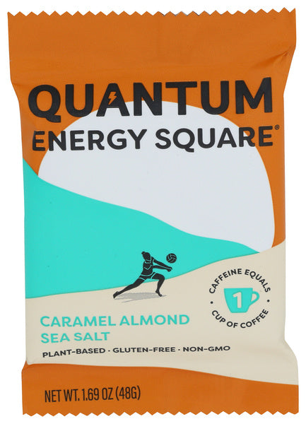8-PACK OF BAR NUTRITIONAL ENERGY, CARAMEL ALMOND SEA SALT