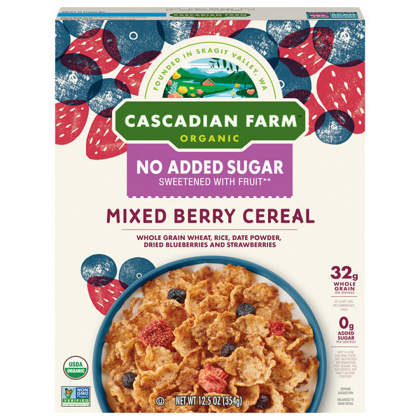 10-PACK OF CEREAL MIXED BERRY, NO ADDED SUGAR
