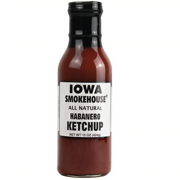 12-PACK OF Sauce Ketchup Habanero, Iowa Smokehouse