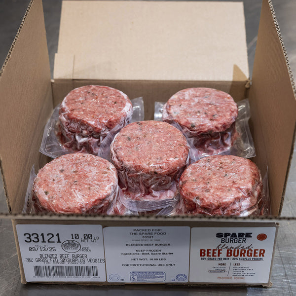 1 LB-PACK OF BEEF PATTY GRASS-FED 4OZ