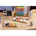 4-PACK OF TRAY SCHOOL FIBER 5 CMPT CON
