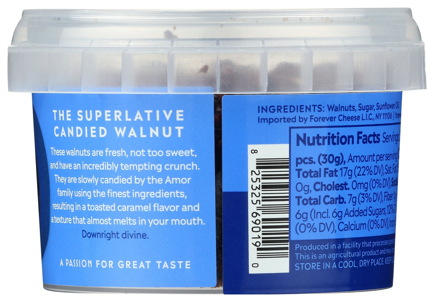 12-PACK OF NUT WALNUT CARAMELIZED