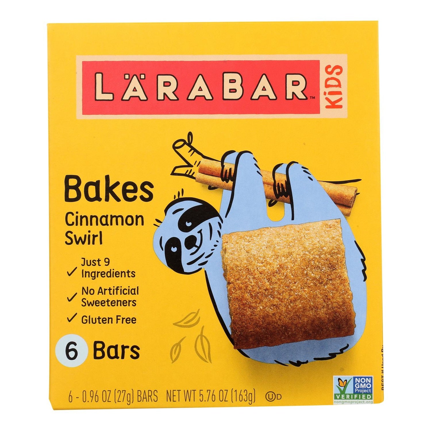 48-PACK OF BAR ENERGY CINNAMON SWIRL