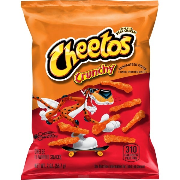64-PACK OF SNACK CHEESE CRNCH BG GRB LSS