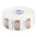1000CT-PACK OF LABEL ROLL THURSDAY 1 BRN