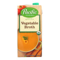 12-PACK OF Broth Vegetable Pacific Natural 32 fz