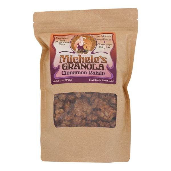 6-PACK OF SNACK GRANOLA CINNAMON RAISIN