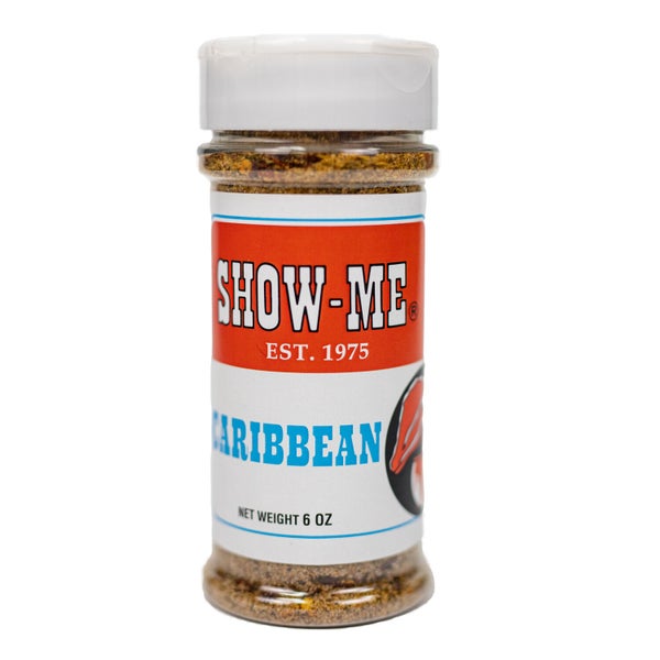 12-PACK OF Seasoning, Caribbean, Show-Me BBQ Sauce