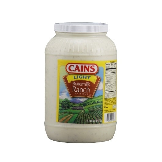 4-PACK OF Light Ranch Dressing Bulk Cains, 4 - 1 Ga