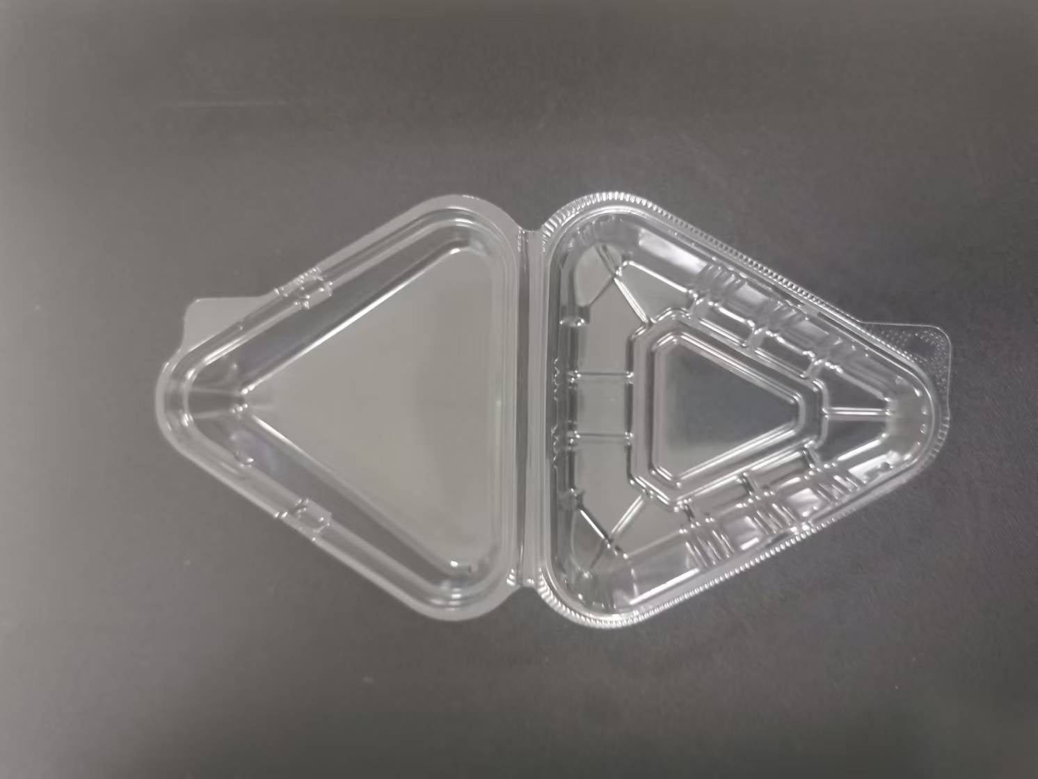 100-PACK OF Container Takeout Triangle Rice Ball Container 1200 count