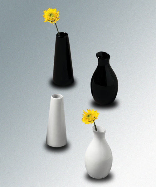 EACH-PACK OF VASE BUD WHT JUG CERAMIC