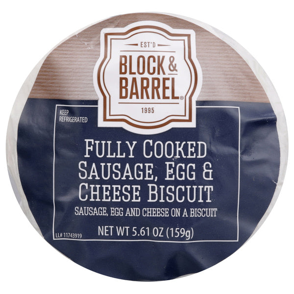 5.61OZ-PACK OF BISCUIT SAUS EGG & CHS