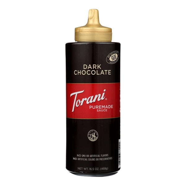 4- PACK OF Sauce Chocolate Dark Torani 16.5 oz