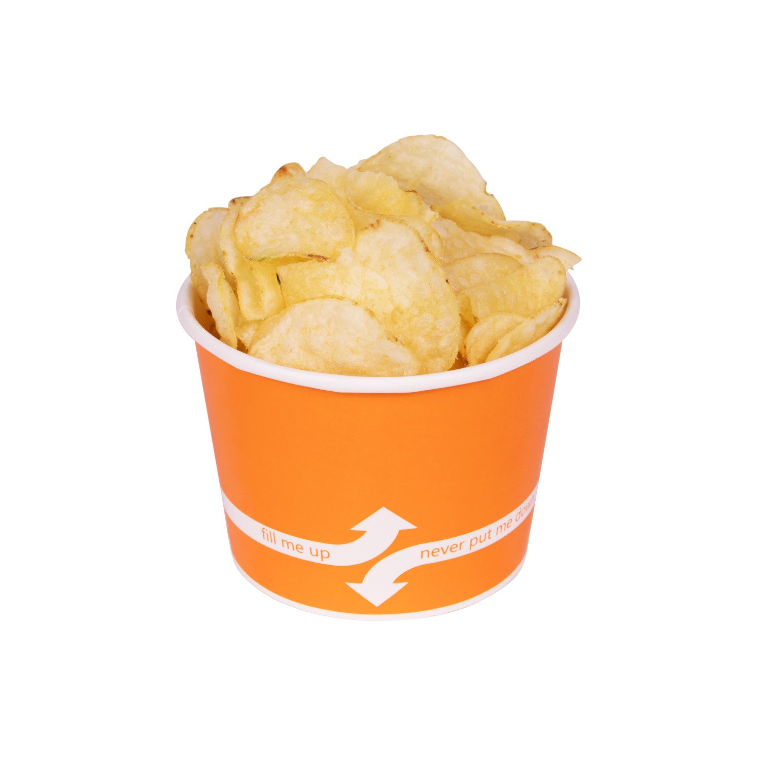 1000-PACK OF Container Takeout Karat 1,000 ct 12 oz Paper Food Containers | 100 mm | Orange