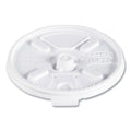1000-PACK OF Lid Plastic Dart 10FTL Lift N' Lock 10 oz. Plastic Hot Cup Lids - Durable White Lids (1000 Count) for Hot Beverages