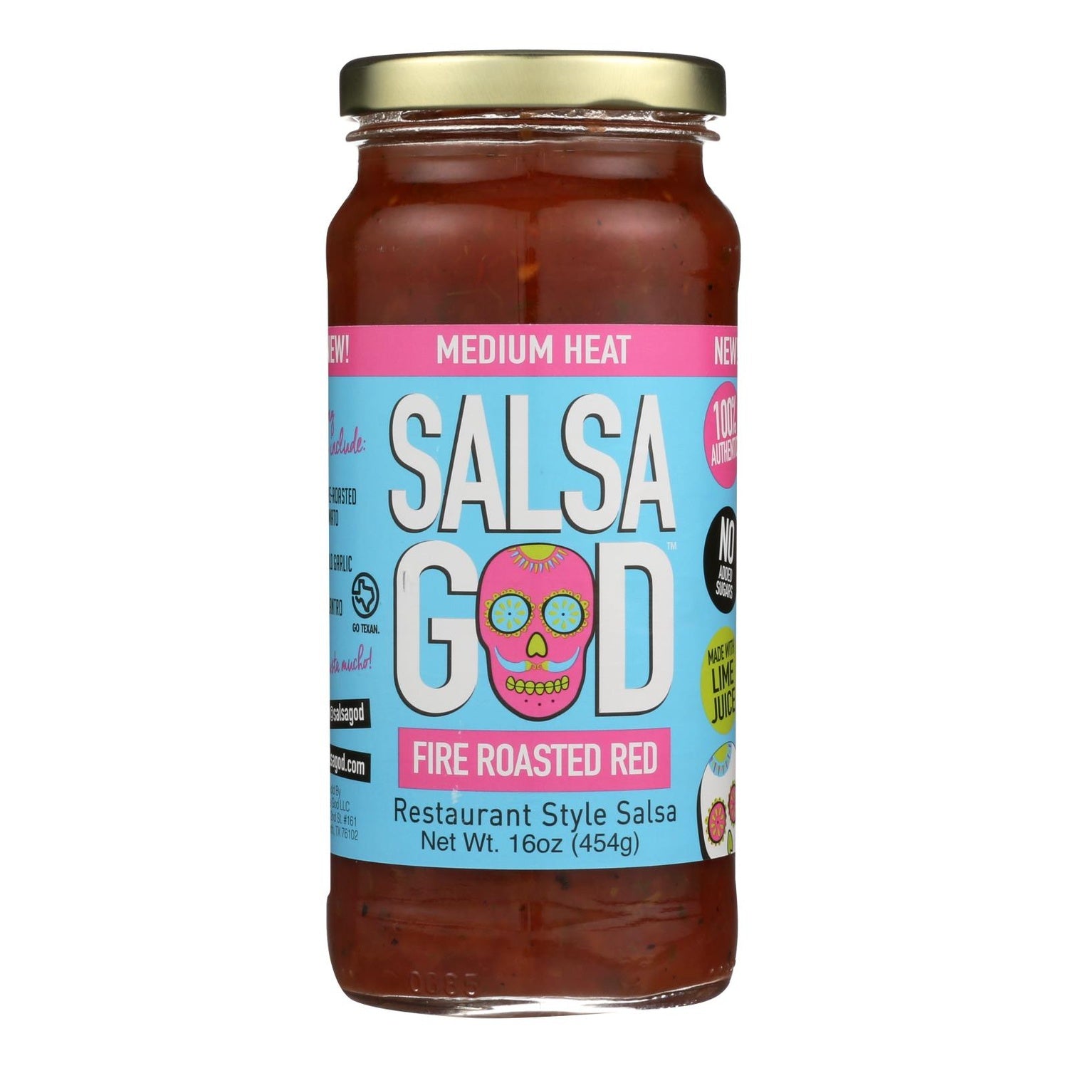 6-PACK OF SAUCE SALSA FIRE ROASTED RED
