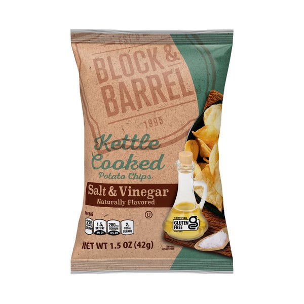 48-PACK OF CHIP POTATO KETTLE SALT&VNGR