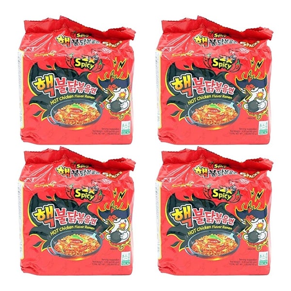 4-PACK OF Noodle Ramen Soup Nong Shim 16.9 oz
