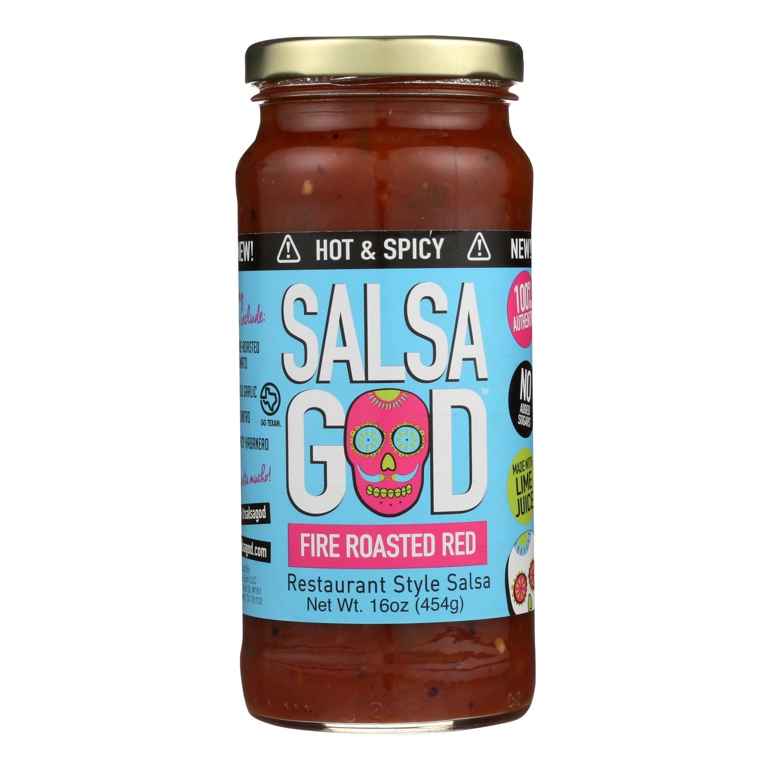 6-PACK OF SAUCE SALSA FIRE ROASTED RED
