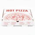 50-PACK OF Container Takeout Karat [50 ct] Corrugated Pizza Box, 12''x12''x2'', Generic Print