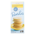 6-PACK OF COOKIE LEMON SHORTBREAD BUTTERY