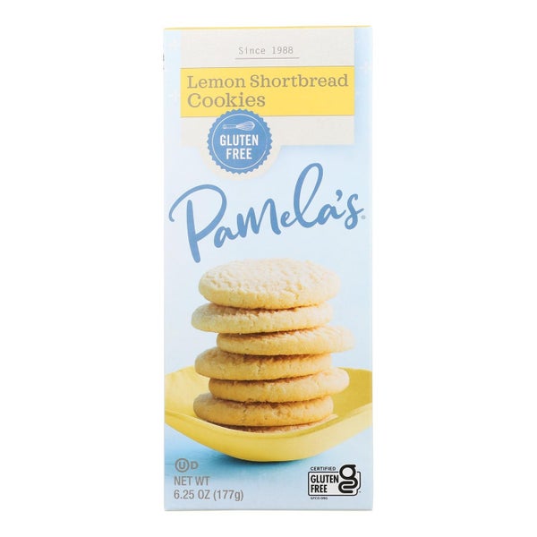 6-PACK OF COOKIE LEMON SHORTBREAD BUTTERY