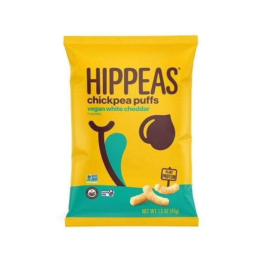 6-PACK OF Non-Gmo Groovy White Cheddar Hippeas, 6 - 1.5 Oz