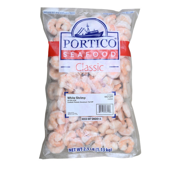 2.5 LB-PACK OF SHRIMP WHT P&D TLOF CKD 41/50