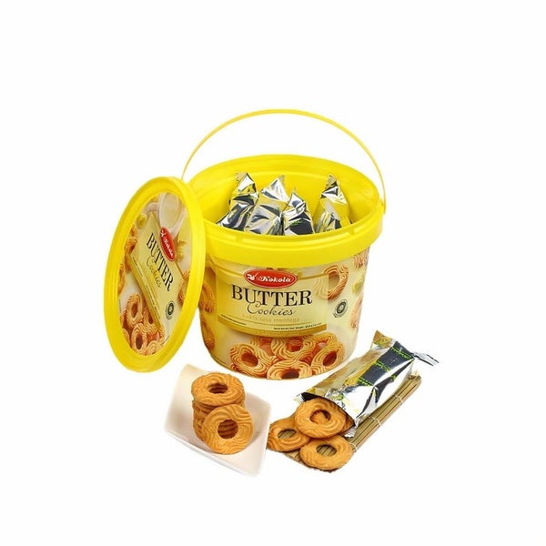 6-PACK OF Cookies KOKOLA Butter Cookies 6 tubs x 14.01oz, Takari International