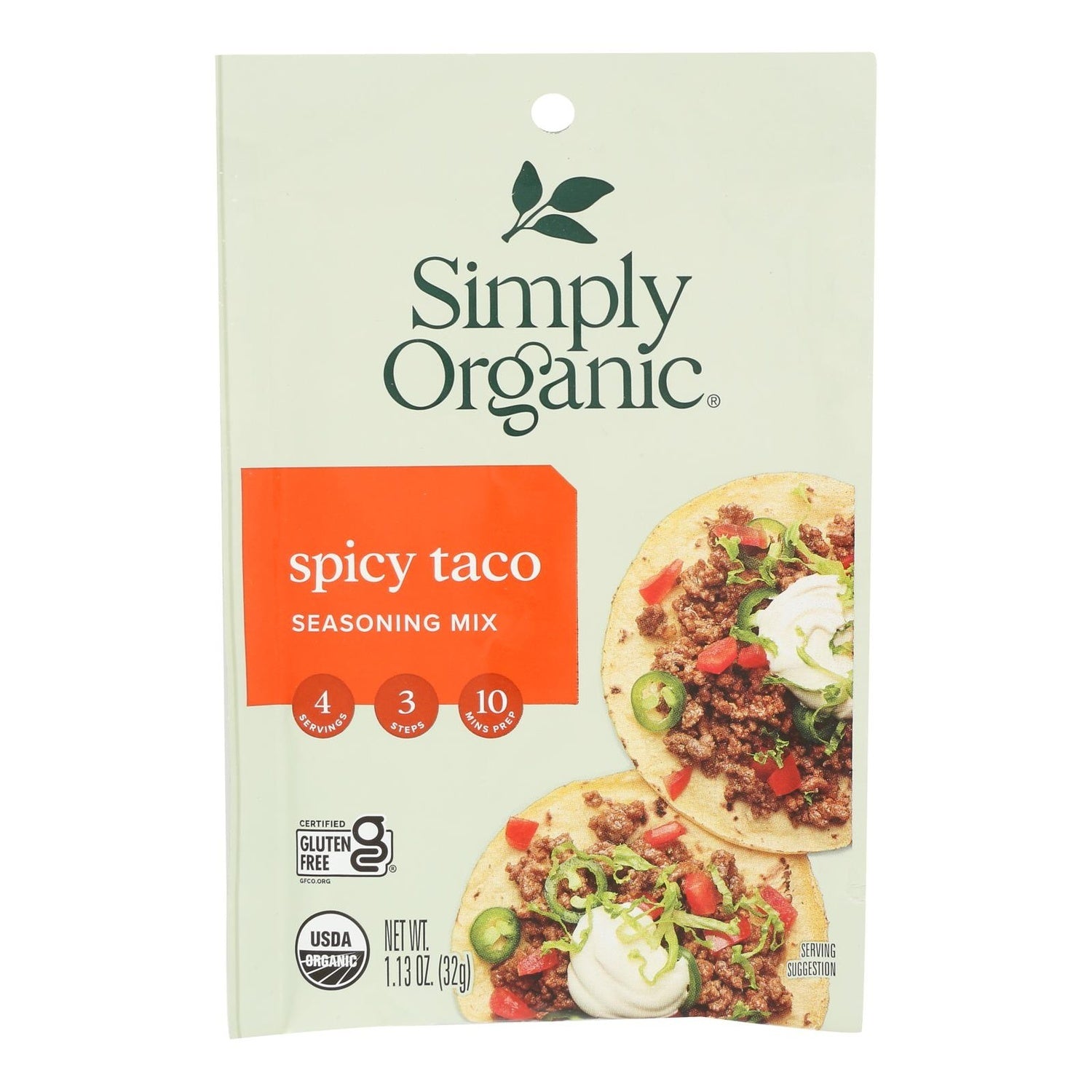 12-PACK OF SEASONING TACO SPICY MIX