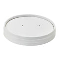 1-PACK OF LID PAPER VENTED WHT