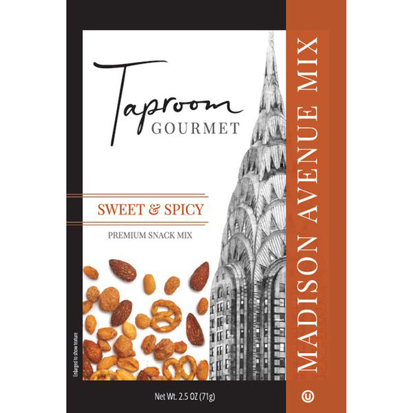 16-PACK OF SNACK MIX MADISON AVENUE 2.5OZ