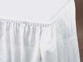 6-PACK OF SKIRT TABLE DISP PLAS WHT