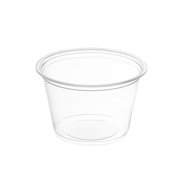 20-PACK OF Cup Plastic 2.5 oz Clear Portion Cup