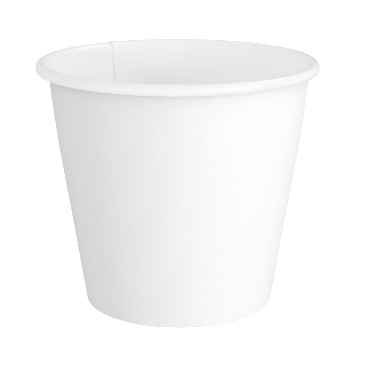 1000-PACK OF CUP HOT COMPOSTABLE PAPER SQUAT 8 OZ PLAIN DISPOSABLE