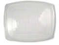 400-PACK OF CONTAINER TOGO World Centric Compostable PLA Lids | Fits 48 & 64 oz Rectangular Deli | 400 count