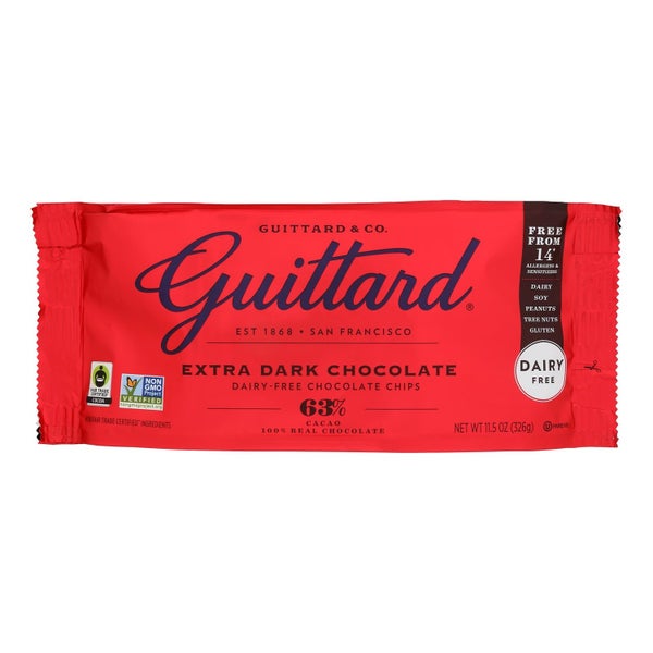 12-PACK OF SNACK BAR EXTRA DARK CHOCOLATE CHIP