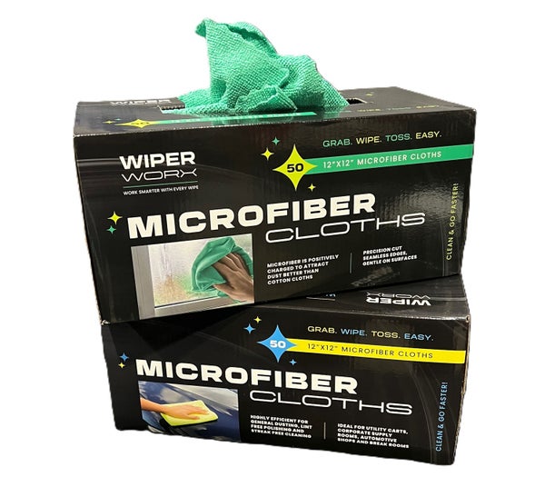 50 CT-PACK OF CLOTH DISPOSABLE MICRFBR YLW