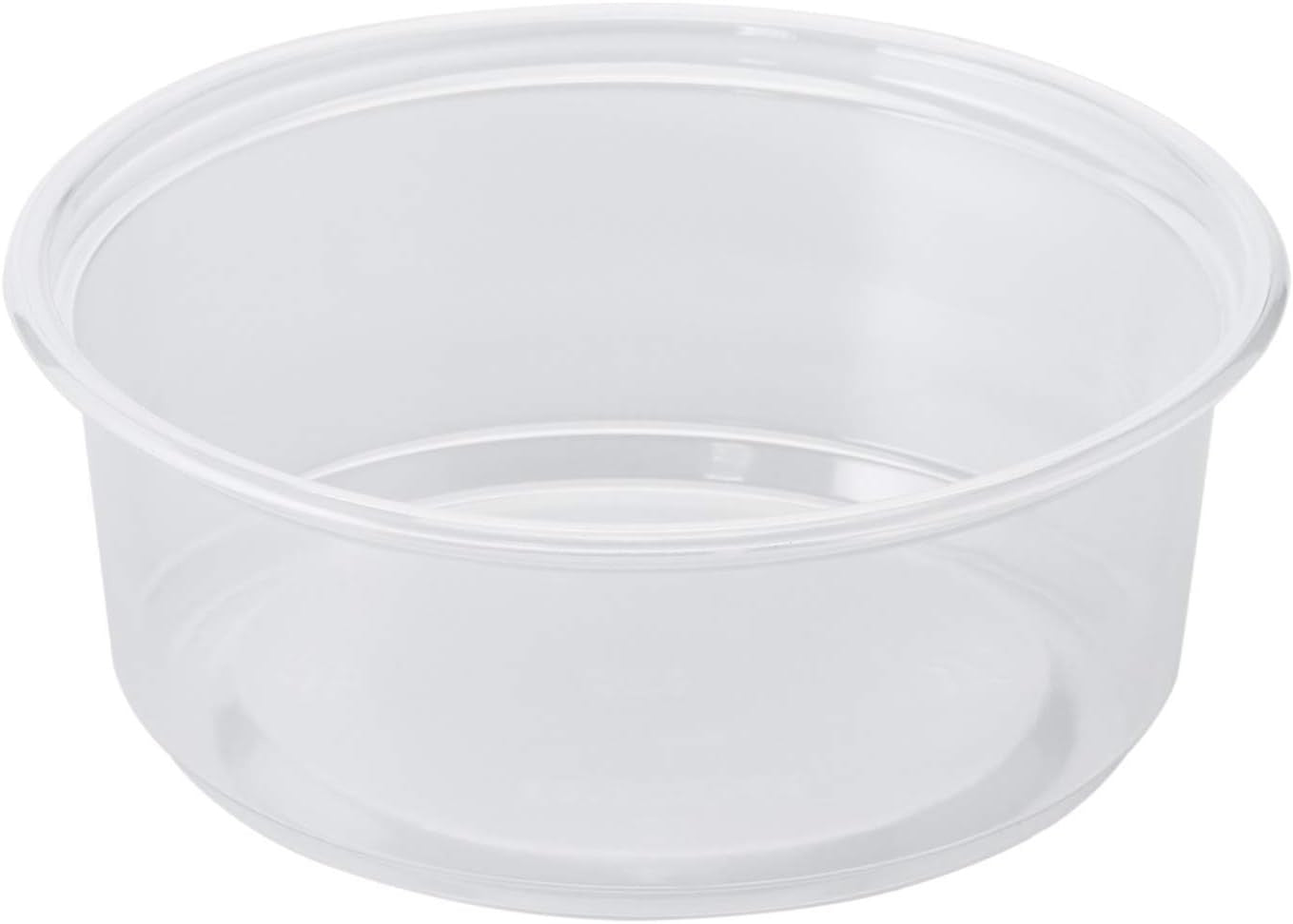 500-PACK OF Container Plastic Karat [500 Pack - 8oz] Deli Containers, Recyclable PP Food Containers, Plastic Deli Cups