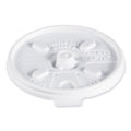 1000-PACK OF Lid Foam Dart 8FTL Lift 'n' Lock Foam Cup and Container Lids - White - 1000 Count for Hot Beverages