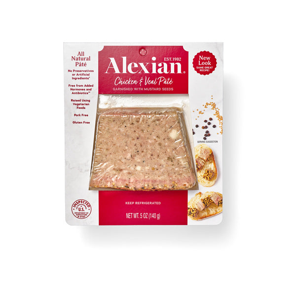 5 OZ-PACK OF PATE CHICKEN AND VEAL SLICE