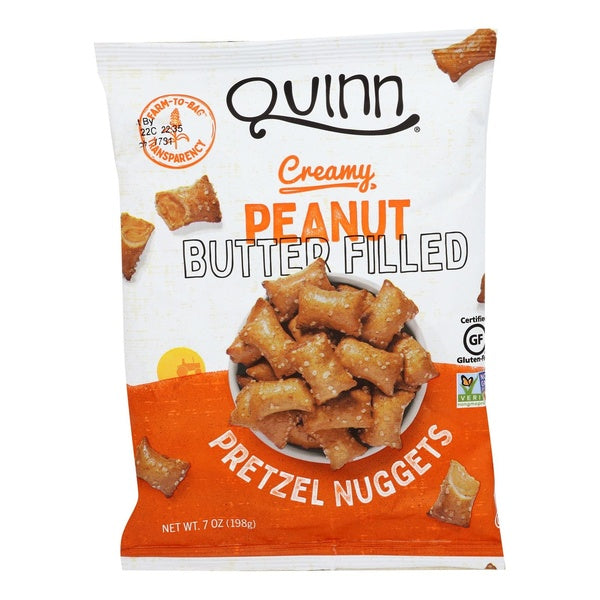 8-PACK OF Pretzel Nugget Peanut Butter Quinn 7 oz