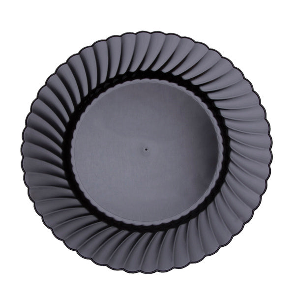 8-PACK OF PLATE PLAS BLK 10.25" RGD CLSR