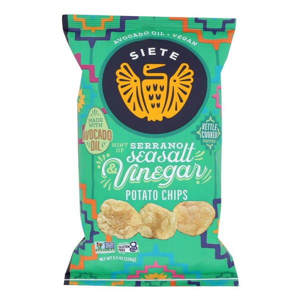 6-PACK OF SNACK CHIP SEA SALT VINEGAR