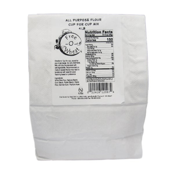4-PACK OF FLOUR ALL PURP MIX GLUTEN FREE