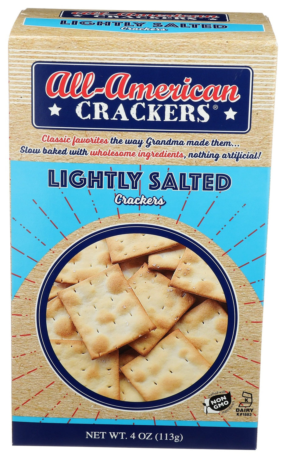 6-PACK OF CRACKER CLASSIC LIGHTLY SALTED