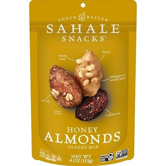 6-PACK OF Almond Honey Sahale, 6 - 4 Oz