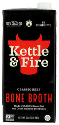 8-PACK OF Broth Beef Kettle And Fire 32 oz