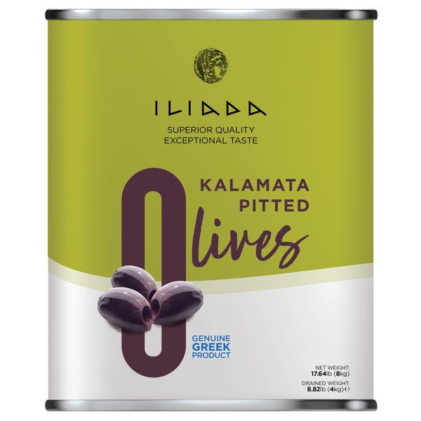 1-PACK OF OLIVES GREEK KALAMATA PITTED